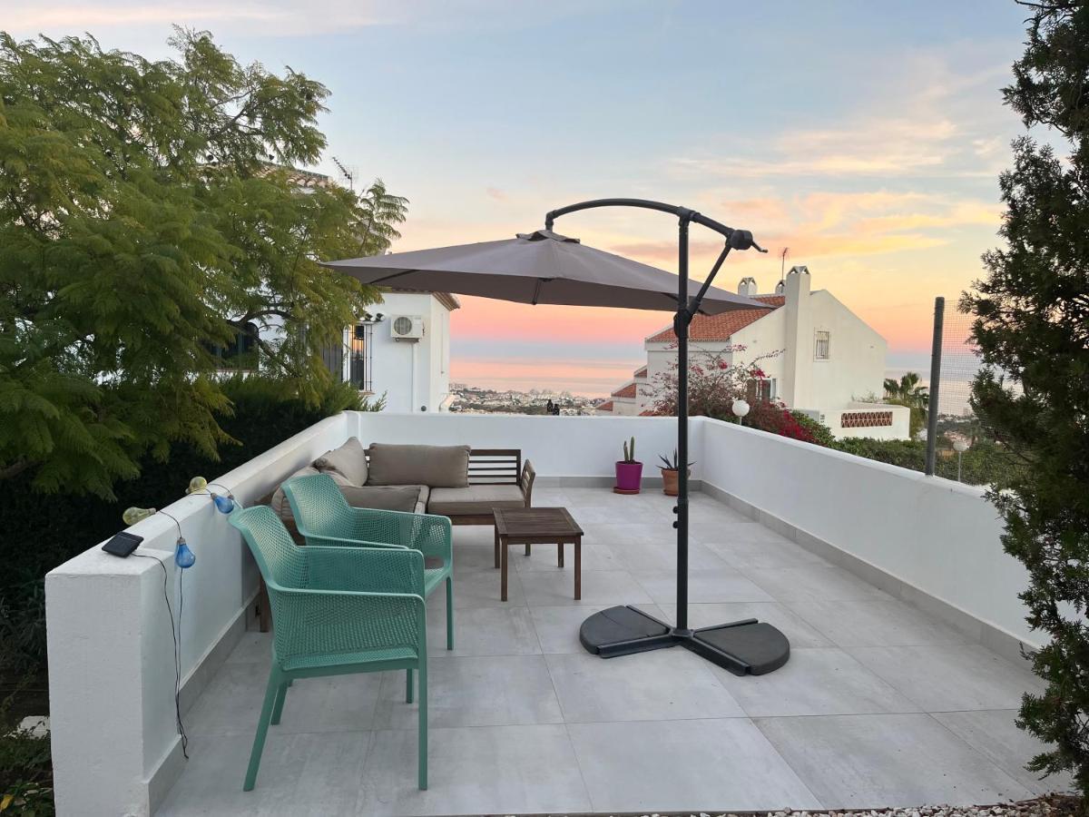 A Terrace With Sea View, 2 Bedrooms Apartment In Benalmádena Dış mekan fotoğraf