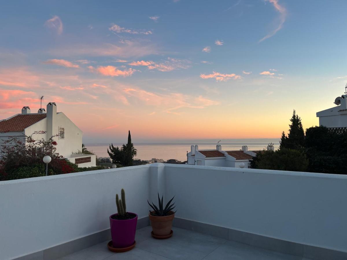 A Terrace With Sea View, 2 Bedrooms Apartment In Benalmádena Dış mekan fotoğraf